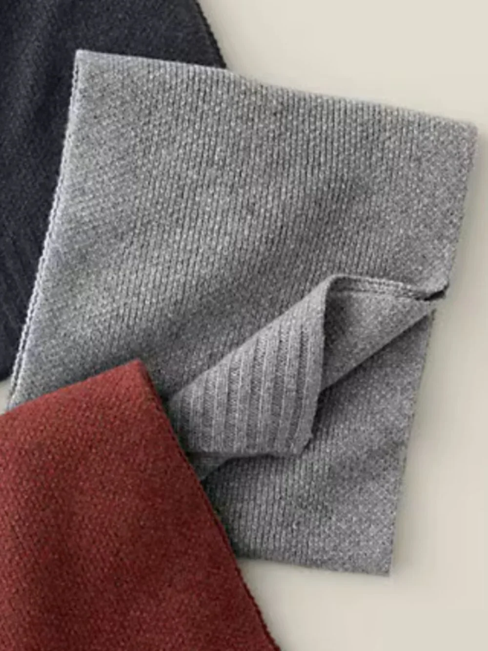NEW NWT Garnet Hill Washable-Cashmere Scarf Light Gray Grey 72 x 11 W49992